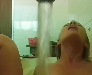Getting an climax from the tap water running on my vagina