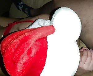 Christmas romp with the fresh stepmom !!! Super hot 2023 video.